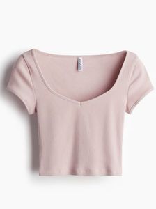 Ribbed Cropped Top