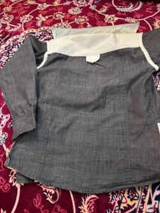 Patchwork Long Sleeve Shirt