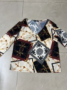 Shein Chain Print Top