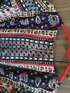 Boho Print Blouse