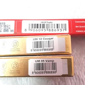 Myglamm Matte Lipstick combo 3 Trophy Cougar Vamp