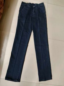 Classic Dark Wash Denim Jeans