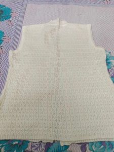 Vintage Knitted Cardigan Vest
