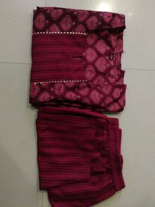 A. Kurta And Pant Set. Size Xxxl