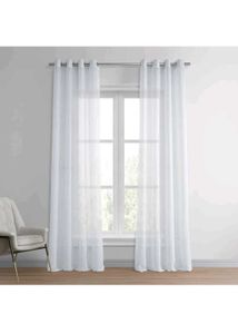 Elegant White Curtain Panel Pack of 2