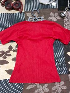 red shirt. xs size.