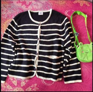 CARDIGAN WITH STRIPES