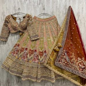 ✨️Bridal Lehga With 2 Duppata✨️