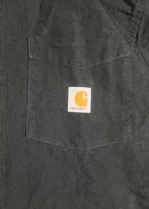Carhartt Men's Black Button-Up Shirt