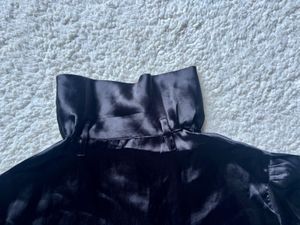 Satin Button-Up Shirt