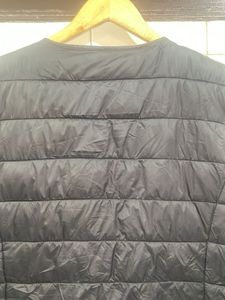 Black Padded Gilet Vest