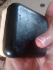 Homemade two layer multani and charcoal soap