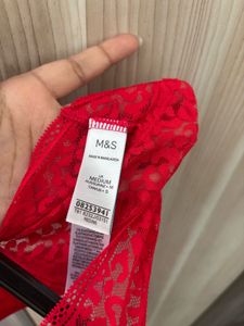 M&amp;S BRIEF LACE DETAIL thong