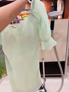 designer beautiful green dress
