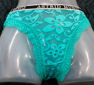 Astrid Munoz Lace Thong 🤎
