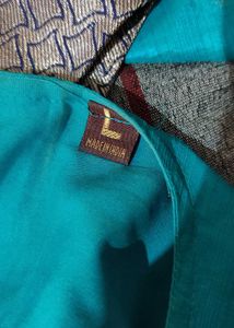 Elegant Teal Embroidered Party wear