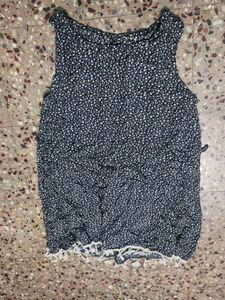 Chic Floral Print Sleeveless Top