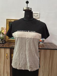 Color Block Authentic Wear T-Shirt