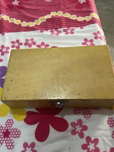 Desk Clock with Wooden Box
