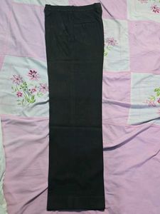 Classic Black Straight Leg Trousers