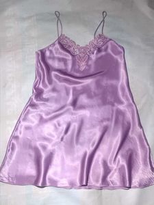 silk crepNightgown Slip Dress