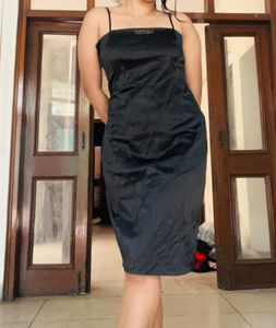 Heavy Satin Cocktail Dress