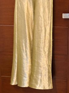 Shiny Gold Party Dress