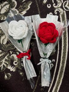 crochet  Rose Bouquet(1 peice )