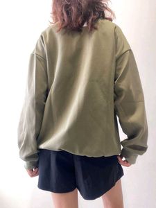 Olive Green Bomber Jacket