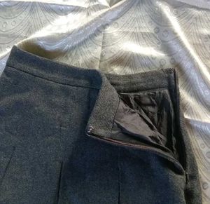 Pleated Midi Skirt