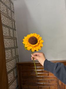 Crochet Sunflower Doll