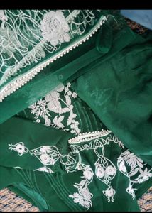 Beautiful Green Kurta Set with Dupatta