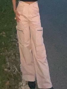 Stylish Pink Cargo Pants