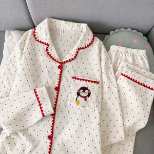 Cute Penguin Pajama Set