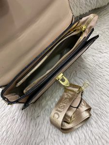 Gucci Inspired Broad belt Tripple Compartment slin