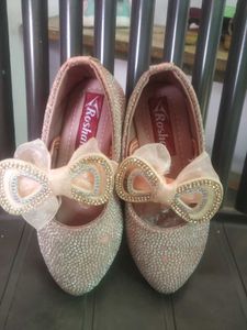 Sparkly Pink Mary Jane Shoes