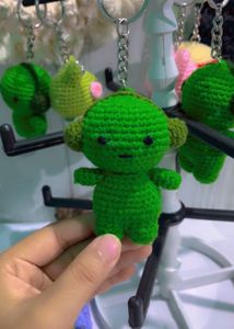 Crochet Amigurumi Handmade Smiski Keychain