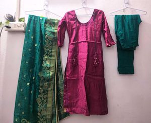 Stitched suit Plazzo pant