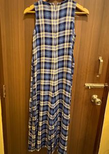 Blue and White Jumpsuit-AND