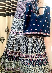 Elegant Embroidered Lehenga Choli Set