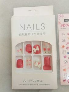 DIY Nails &amp; Stickers Set