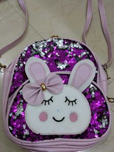 Sparkly Sequin Bunny Bag
