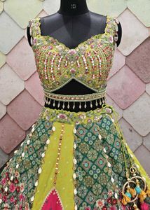 Vibrant Patchwork Lehenga Choli