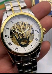 Luxury Skeleton Dial Watch