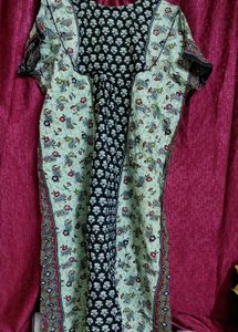 Floral Print Cotton Nighty