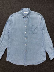 Men's Blue Denim Shirt