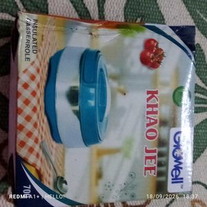Blue Portable Food Container
