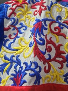 Vibrant Embroidered Kurta