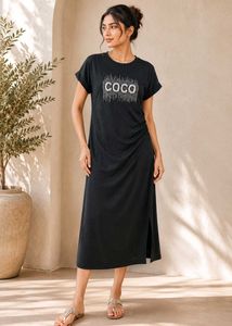 Stylish Grey COCO Maxi Dress