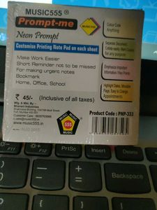 Neon  Sticky Notes